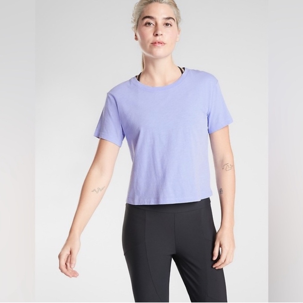 Athleta Organic Daily Crop Tee